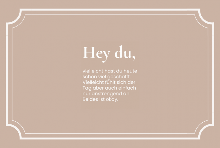 Du darfst auch an dich denken – wie du dein Stresslevel regulierst