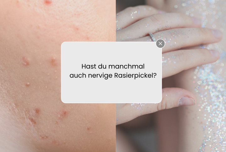 Rasierpickel im Intimbereich? Warum ein sanftes Peeling sinnvoll sein kann